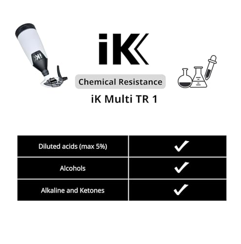 ｉＫ IK Multi TR1 360º – Professional Trigger Sprayer – 360º Spray System – Translucent Tank with Level Indicator – Wide Filling Mouth – Spray Bottle 35 oZ