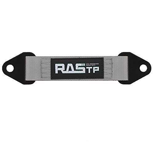 RASTP Limit Strap, Premium Quad Wrap Limit Strap Car Hauler Axle Straps Truck Wrecker Wheel Tie Down Strap with 10,000 Lb Webbing Strength (10 Inch, Gray) - color: Gray, size: 10 Inch