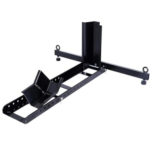 Motorcycle 15" -22" Motorcycle Stand Wheel Chock Adjustable Upright | Supports Up To 1,800 Lbs Material:steel Construction Finish:Powder Coated Weighs 34 Lbs + 1 x Stand Wheel Chock