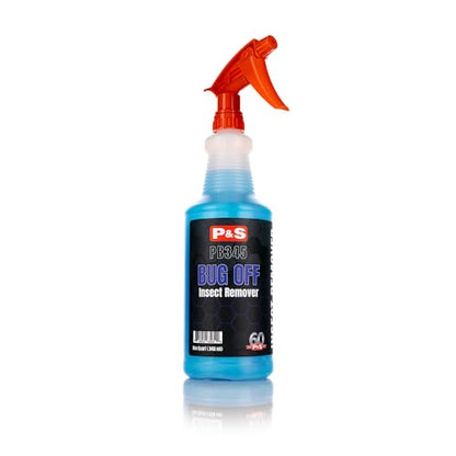 P&S Professional Detail Products Bug Off Insect Remover – Industrial-Strength Bug Splatter Cleaner, Safe for Paint, Trim & Grills, Pre-Wash Treatment, Easy Spray & Rinse Formula - 1 Quart - size: 32 Fl Oz (Pack of 1)