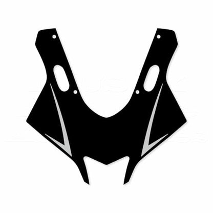 Motorcycle Front Fairing Reflective Sticker Decals,Gray | Compatible with Yamaha YZF R25 R3 2019-2022 - color: Gray