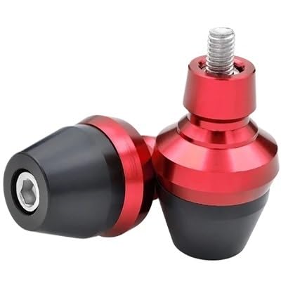 [Motorcycle Parts] 2X 6M Front for Fender Frame Slider Screw Bolt Fork for Honda VFR 800/1200 CB400 VTEC XL 1000V CBR (Red) - color: Red