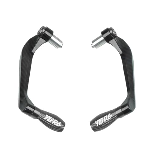 Handlebar Protector for Y&amaha YZF R6 YZFR6 1999-2023 2022 2021 2020 2019 2018 2017 2016 2015 2014 Motorcycle Brake Clutch Levers Guard Protector - color: Gary YZFR6