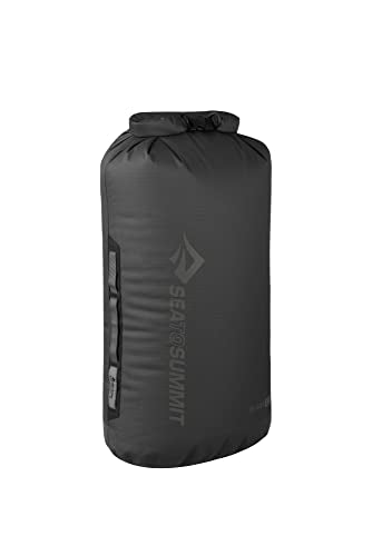 Sea to Summit Big River Dry Bag, Heavy-Duty Dry Storage, 35 Liter, Jet Black - color: Jet Black, style: 35 Liter