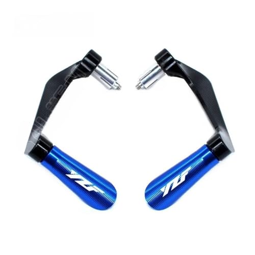 Bar Handle Protector for YZF R1 YZF R3 YZF R6 Motorcycle Brake Clutch Levers Guard Protector YZF-R1 YZF-R3 YZF-R6 R125 YZF R25 R1M R1S R6S - color: Bule