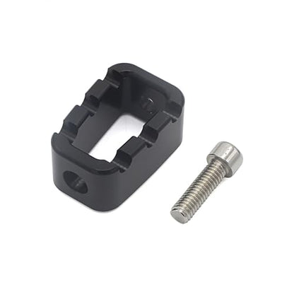 Motorcycle Shifter Peg Extension for Pan America 1250 RA1250 2021-2024 | 1250 Special RA1250S 2021-2024 Shift Gear Pedal Enlarger Accessories (Black) - color: Black