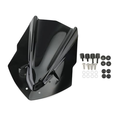 Windshield Spoiler ABS Plastic Motorcycle Windshield WindScreen for MT125 2015 2016 2017 2018 2019 MT-125 - color: Color-11