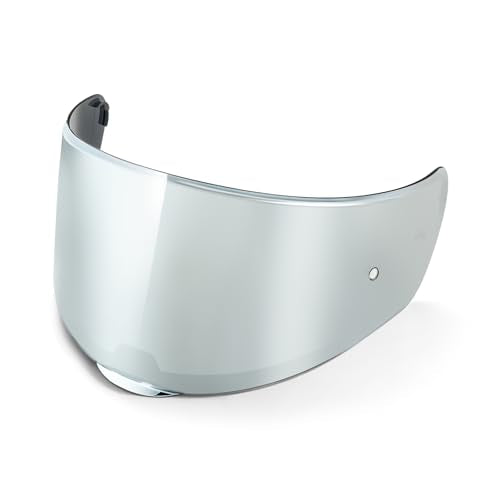 RIDERCO Sedici Strada 2 Visor Replacement, Motorcycle Helmet Face Shield Compatible with Strada 3 Citation FT2 Vector FF801 FF397 FF813, Mirrored, Day Use Only - color: Mirrored