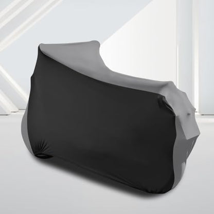 WinPower Indoor Motorcycle Cover, Soft Stretch Elastic Dustproof Scratchproof Protection Cover for Motorbikes, 104 x 41 x 49 inches - size: 2XL(104 x 41 x 49 inches)