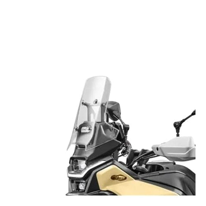 WindScreen Front Screen Wind Deflector Motorcycle Windshield Acrylic Windshield for CF&Moto 450 MT CF 450MT MT450 Front Windshield 450MT Heightened Windshield - color: 45 Transparent