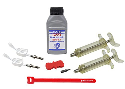 BleedZone Avid, Formula, and Hayes Dominion Brake Bleed Kit - style: Pro