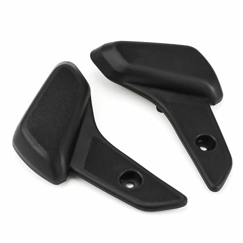 Foot Pegs Plastic Rear Passenger Footsteps Pedal Rests Cover Pad For VESPA SPRINT PRIMAVERA 150 Accessories Pair Black - color: Matte Black