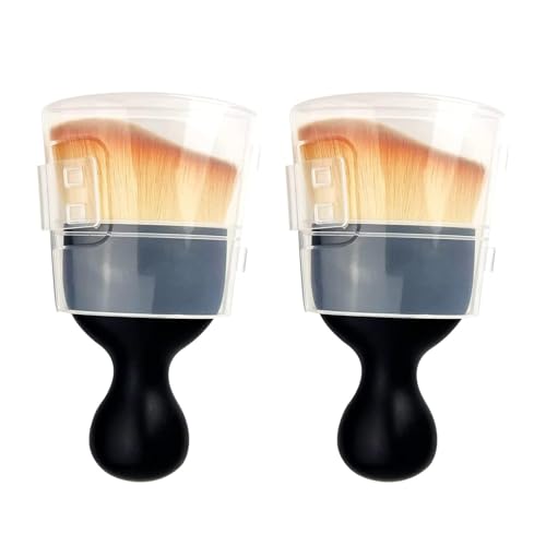 Car Interior Cleaning Brush, Car Interior Cleaning Tool, Car Cleaning Brush Dust Collectors, Curved Design Dirt Dust Clean Brushes, Engine Compartment, Keypads and Dashboard (1)