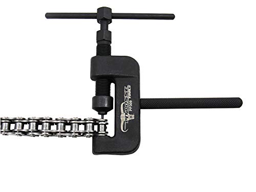 Pit Posse PP309 Chain Breaker and Riveting Tool - 16-Piece Motorcycle Chain Cutter Tool Kit - User-Friendly & Practical - Premium Quality Sturdy Design - Includes Carrying Case
