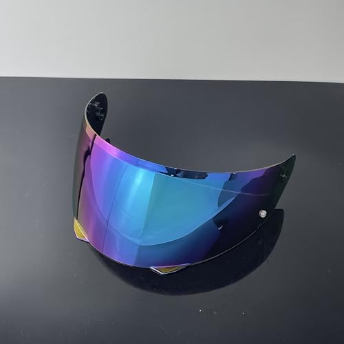 YOURNAME HJ33 Shield for HJC I90,i91 Face Shield Uv-protected Visera Casco Moto Visera Casco Moto (Rainbow-For Day) - color: Rainbow-for Day