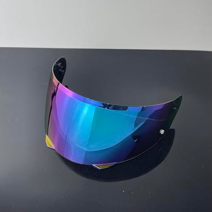 YOURNAME HJ33 Shield for HJC I90,i91 Face Shield Uv-protected Visera Casco Moto Visera Casco Moto (Rainbow-For Day) - color: Rainbow-for Day