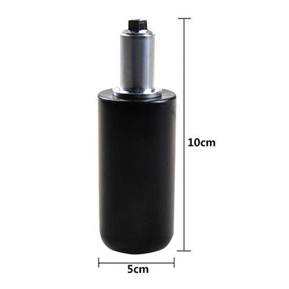 1 Pair Frame Sliders for Motorcycle Practical Anti Crash Protector(Black)