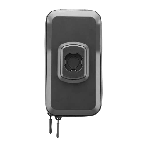 INTERPHONE, Quiklox Mobile Phone Waterproof Softcase for Motorcycle, Bike and Car, Universal Waterproof Hard Case Smartphone with Protections on Screen and Corners, with Anti-Slip Straps - style: Waterproof case
