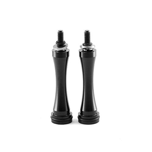 MOTO4U Motorcycle Seat Cushion Quick Removal Tool Free Seat Bolts Long Thruxton Bonneville Scrambler T100 For One Pair In Black