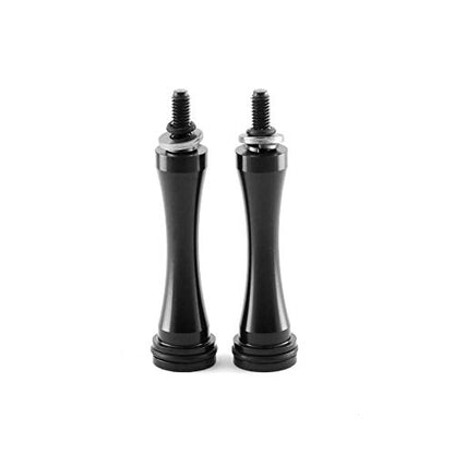 MOTO4U Motorcycle Seat Cushion Quick Removal Tool Free Seat Bolts Long Thruxton Bonneville Scrambler T100 For One Pair In Black