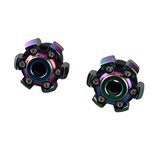 Motorcycle Wheel Front Fork Frame Slider Durable Aluminum Alloy Crash Protector Cup Universal for Motorcycle and Pair of 2