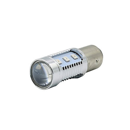 Syneticusa 1157 Red LED Stop Brake Flash Strobe Rear Alert Safety Warning 12-LED Light Bulbs