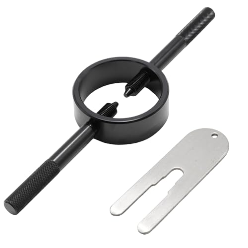 Universal Motorcycle Fork Spring Compressor Tool Kit, Radial Pin Spanner and Cartridge Rod Holding Tool, Suitable for All 50cc-1300cc Motorcycle