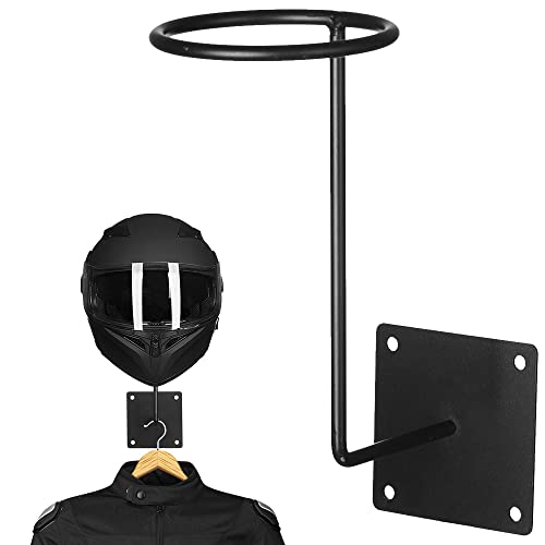ILM Helmet Holder Rack Hook Helmts Stand Wall Mount Jacket Hanger Motorcycle Accessories - size: 1 PK