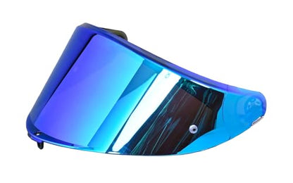 Compatible With K6S Visor K6 Face Shield Replacement Tinted Visor Helmet Accessories (Revo Deep Blue) - color: Revo Deep Blue