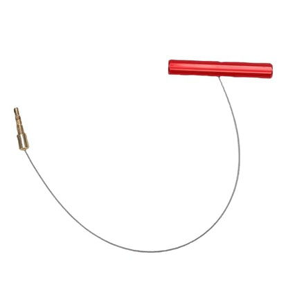 Keenso Tire Valve Stem Fishing Tool Puller with Ergonomic Aluminum Handle for Dirt Bike ATV UTV Motorcycle Tube Repair (Red) - color: Red