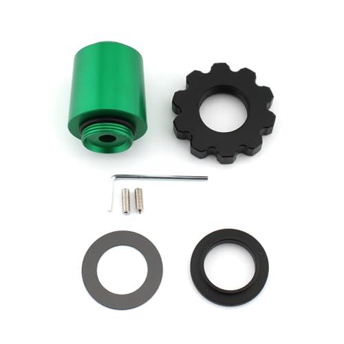 Throttle Lock Cruise Control For Vulcan S KLR 650 GTR1400 for Ninjia 650 ER-6N Z900 Z400 Throttle Clamp Assist End Bar (Green) - color: Green