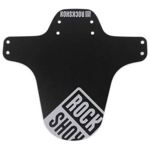 RockShox MTB Fender with Deep Side Skirts, Silver Plastic, Compatible with | bike-fenders - color: Black