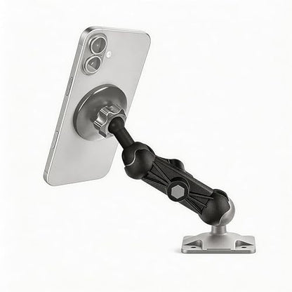 1 inch to 1 inch (2.45”+3.73”) Ball Mount Arm with 1 inch-20mm/1 inch-17mm Adapters for Car/Boat/Bike. - style: Ball Extension Connector with Dual 3.73+2.45” Ball Mount Arm