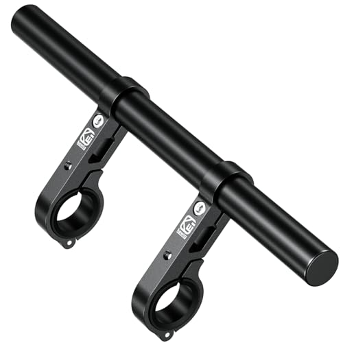 BRCOVAN Handlebar Extender Extensions with 11.81'' Long Cross Bar | Aluminum Alloy Materials, Fit 0.875'' / 1'' / 1.125'' / 1.26'' Handlebars for Bike Bicycle Motorcycle Scooter ATV