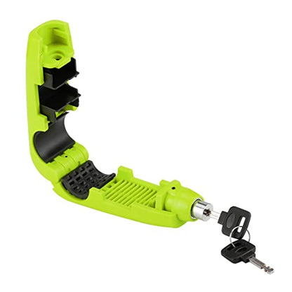 ZJchao Throttle Lock, ATV Locks Theft Handlebar Safety Lock Brake Throttle Grip Theft Brake Universal for Scooter ATV (Green) - color: Green