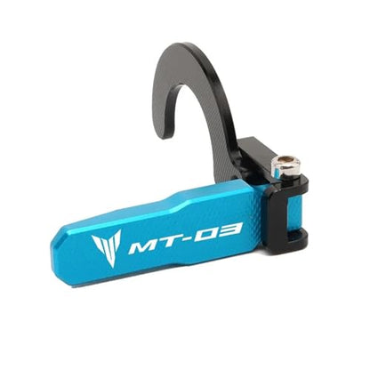 Motorcycle Switch Button Cover Horn Button Shell Extension Button Bracket Compatible with MT03 MT-03 MT 03 07 2021 2022 - color: Blue