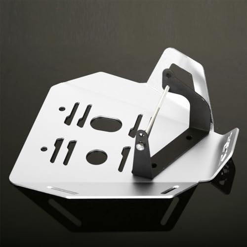Front Skid Plate Lower Engine Bash Cover Guard For CRF110F 2013-2024 (Silver) - color: Silver
