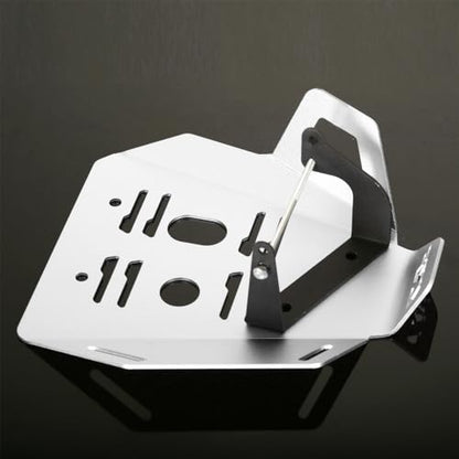 Front Skid Plate Lower Engine Bash Cover Guard For CRF110F 2013-2024 (Silver) - color: Silver