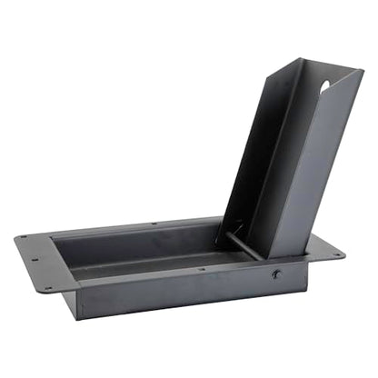 Extreme Max 5001.6501 Flip-Up Recessed Flush-Mount Motorcycle Wheel Chock for Enclosed Trailers - 16"
