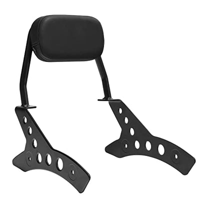 SLMOTO Motorcycle Detachable One-Piece Rear Passenger Sissy Bar Backrest Pad Fit For Honda Rebel CMX250 CMX300 CMX500 2017-2024 Black - color: For Honda Rebel