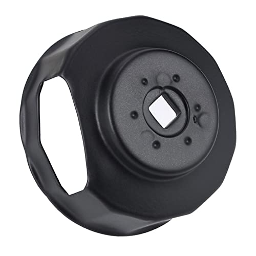 Motorcycle Oil Filter Cap Wrench Tool Compatible with Harley Davidson 1984-2023 Spin-on Oil Filters, Twin Cam Models with 76 x 14 Flutes