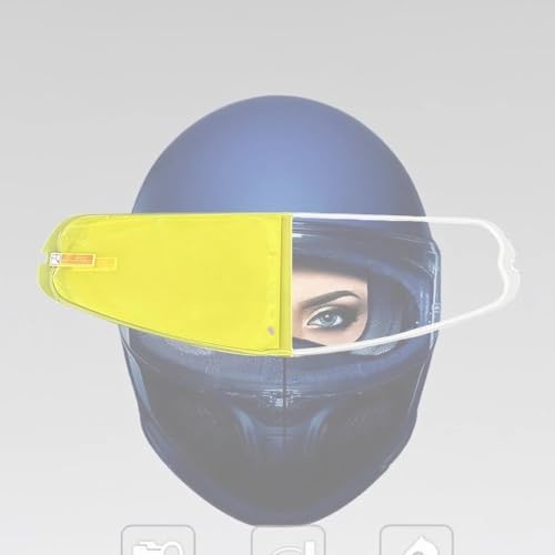 For HJC i90 i91 Helmet Visor Anti Fog Film Motorcycle Lens Film Protection Clear Patch