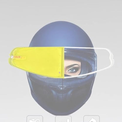 For HJC i90 i91 Helmet Visor Anti Fog Film Motorcycle Lens Film Protection Clear Patch