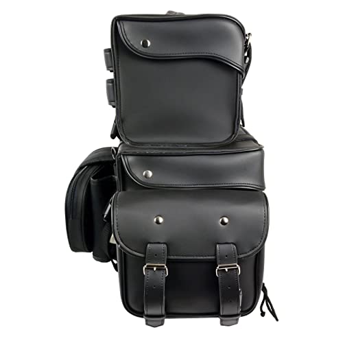 Milwaukee Performance SH65001 Black Large Four Piece PVC Touring Pack with Barrel Bag