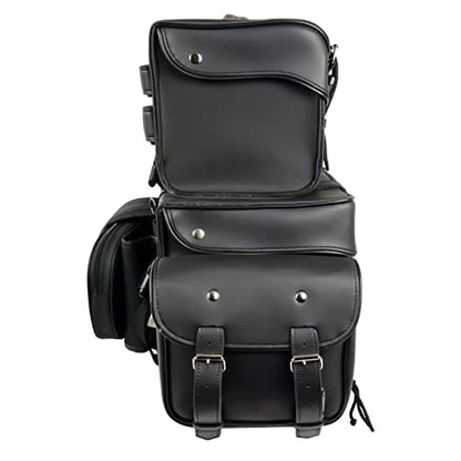 Milwaukee Performance SH65001 Black Large Four Piece PVC Touring Pack with Barrel Bag