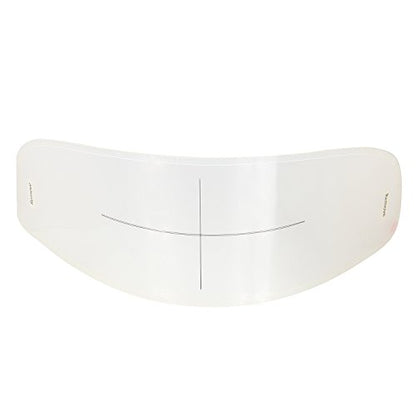 Universal Helmet Shield Anti Fog Film,Clear Visor Lens Insert Fog Resistant 3.7" x 10.7" - size: UNIVERSAL