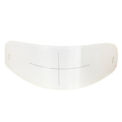 Universal Helmet Shield Anti Fog Film,Clear Visor Lens Insert Fog Resistant 3.7" x 10.7" - size: UNIVERSAL