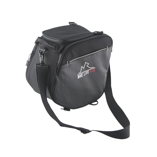For BMW Aprilia Yamaha Honda KYMCO SYM Scooter Tank Shoulder Saddlebag Storage Bag Rider Luggage Glove Helmet Toolbag (Small) - size: Small