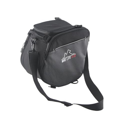 For BMW Aprilia Yamaha Honda KYMCO SYM Scooter Tank Shoulder Saddlebag Storage Bag Rider Luggage Glove Helmet Toolbag (Small) - size: Small