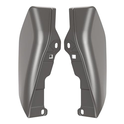 Mid Frame Air Deflectors Heat Shield Fit for Harley Touring 2009-2026 Billet Silver - color: Billet Silver